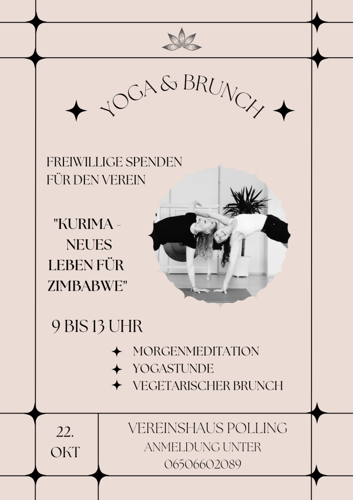 Veranstaltung - Yoga & Brunch im Vereinshaus