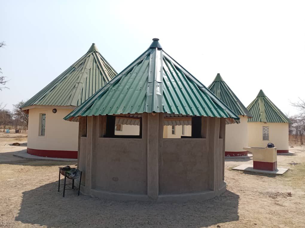 Überdachte Feuerstelle