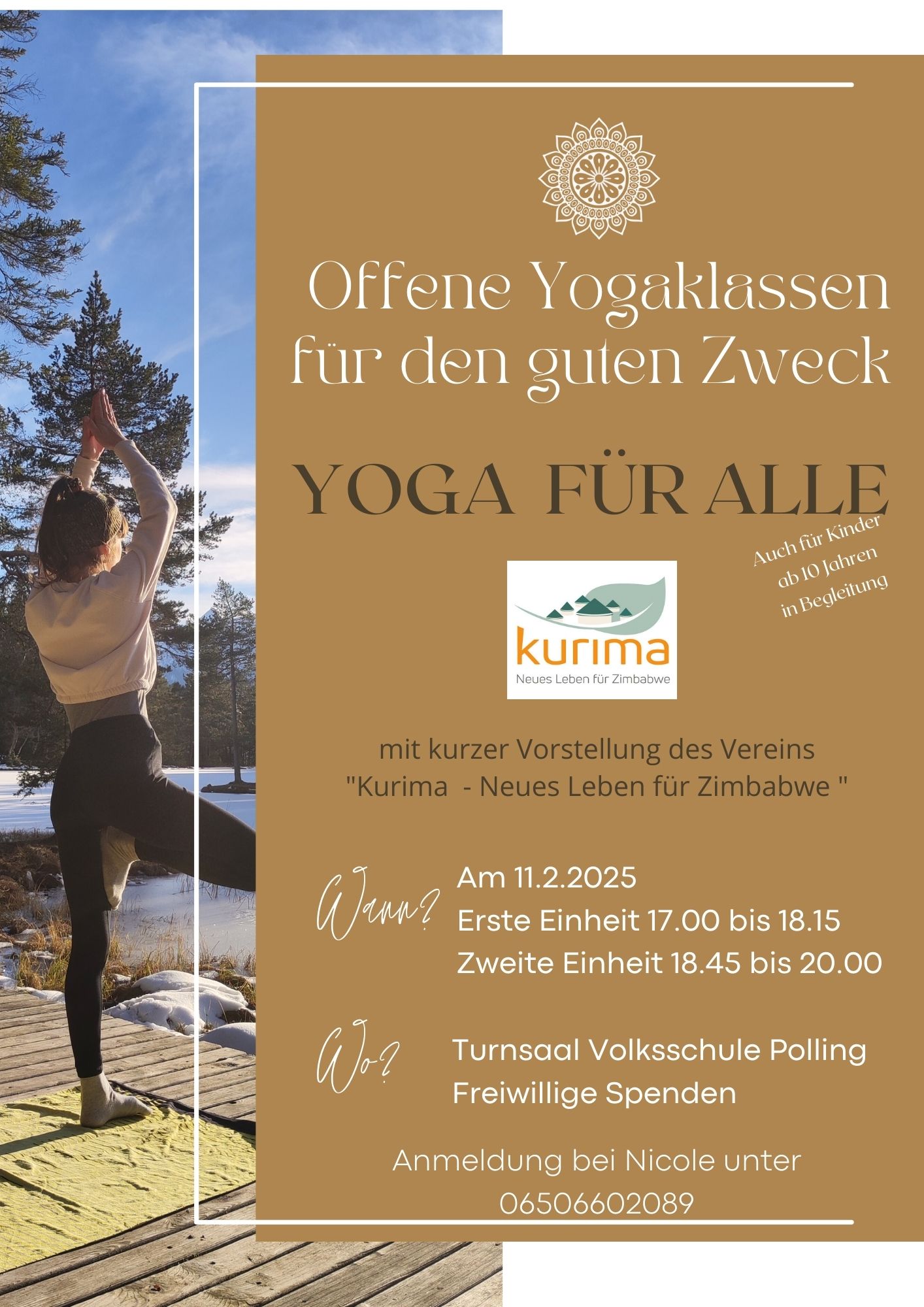 Yoga für den guten Zweck